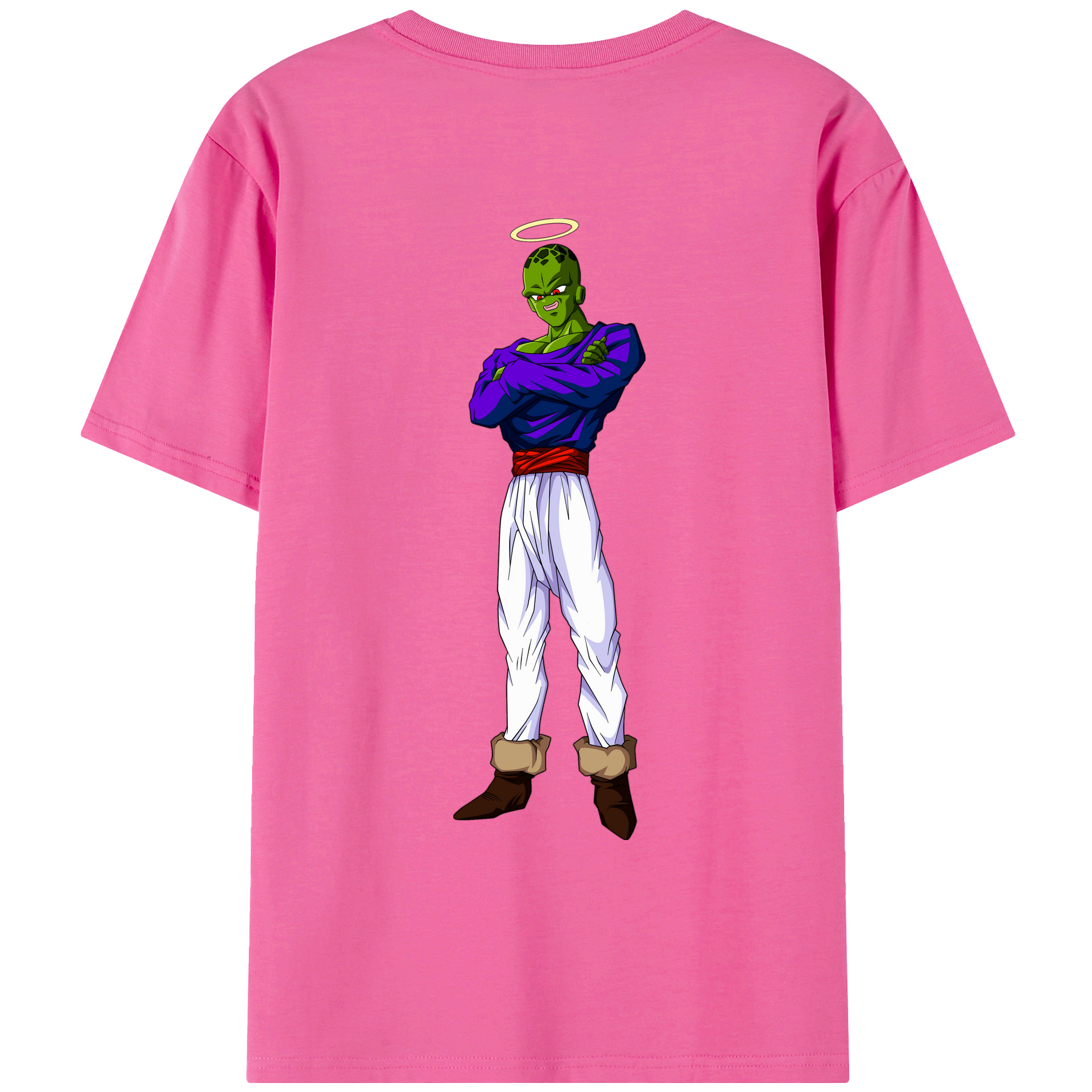 （画像用） ドラゴンボール パイクーハン DRAGON BALL Pikkon レディース半袖Tシャツ(バックプリント)